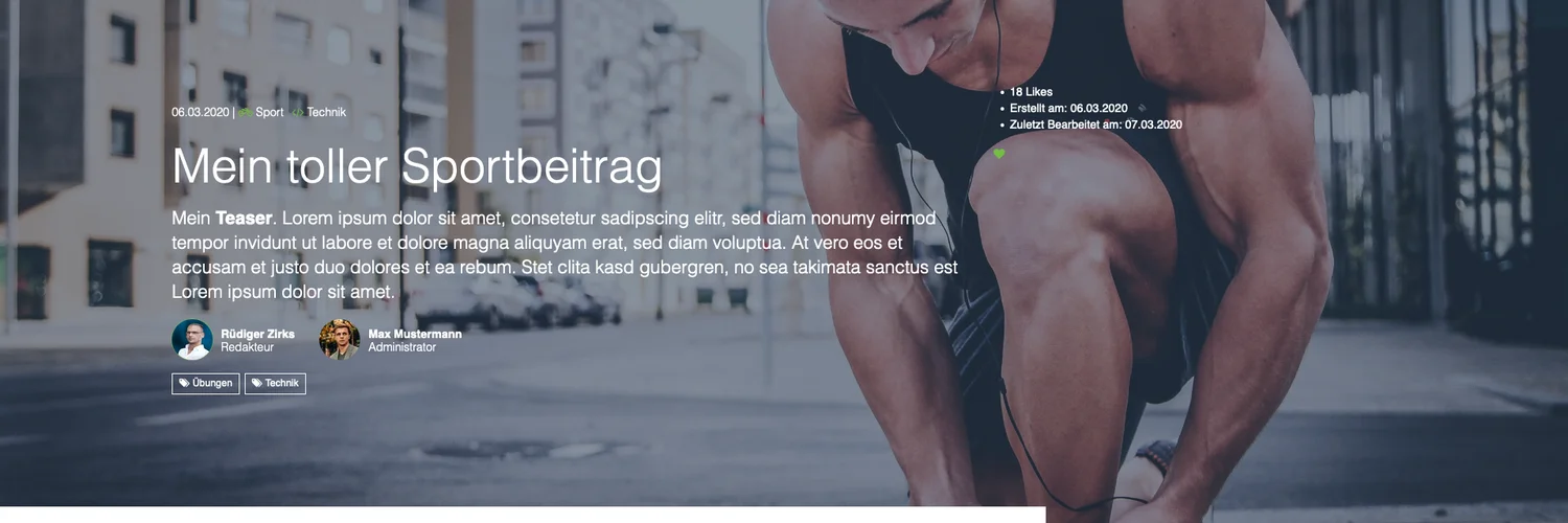 News Image Blog-Extension für TYPO3 von MY-HOMEPAGE